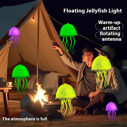 USB Jellyfish Lamp – Colorful LED Mood Light with Voice Control