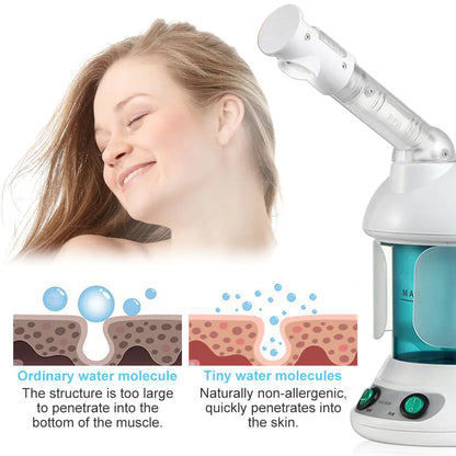 Moisturizing Facial Steamer – Deep Hydration & Pore-Cleansing Spa for Home Skincare